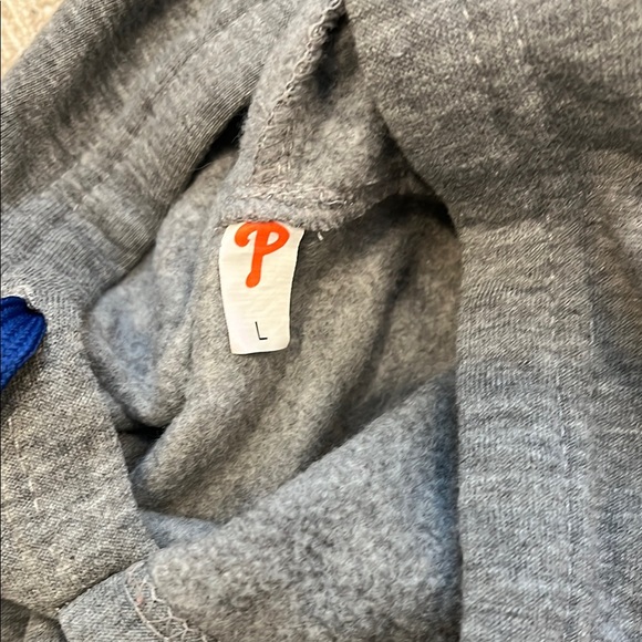 Phillies Baseball Gray Sweatshirt - Picture 3 of 4